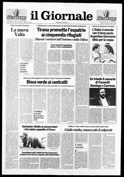 Il giornale : quotidiano del mattino